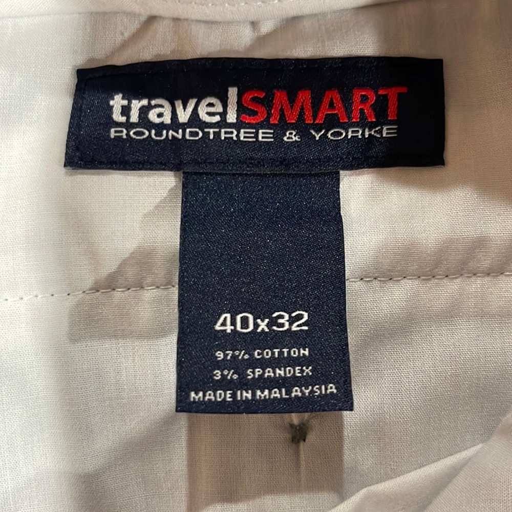 Mens 40/32 slacks dusty blue